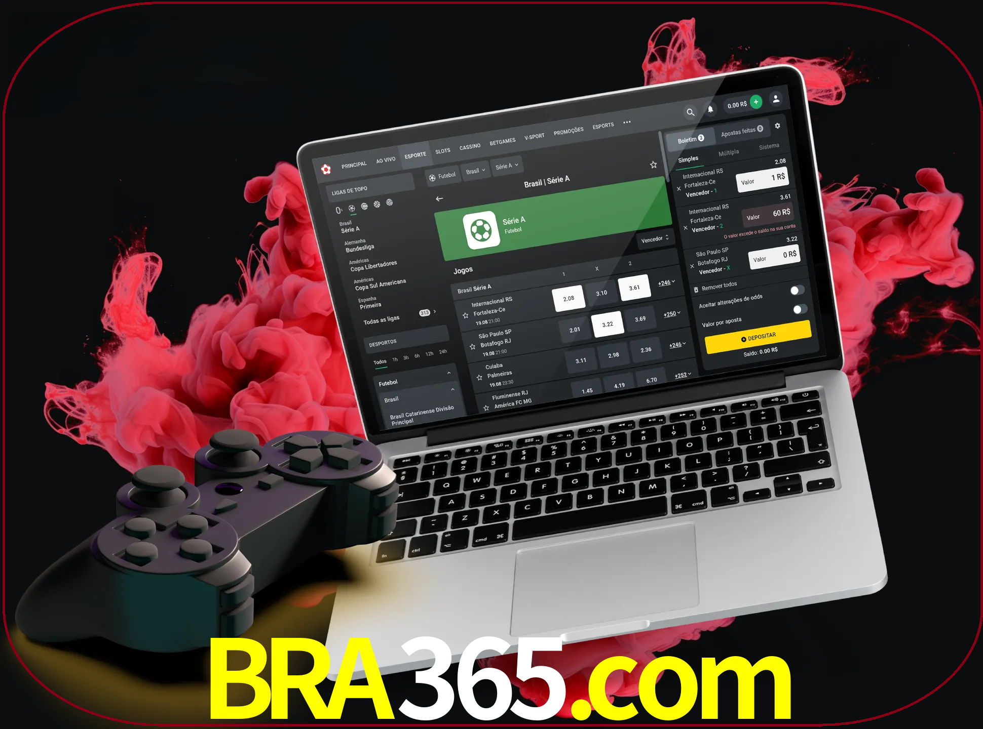 Visite a secção especial de jogos de vídeo em bra365 para descobrir em que jogos pode apostar e ganhar muito dinheiro.